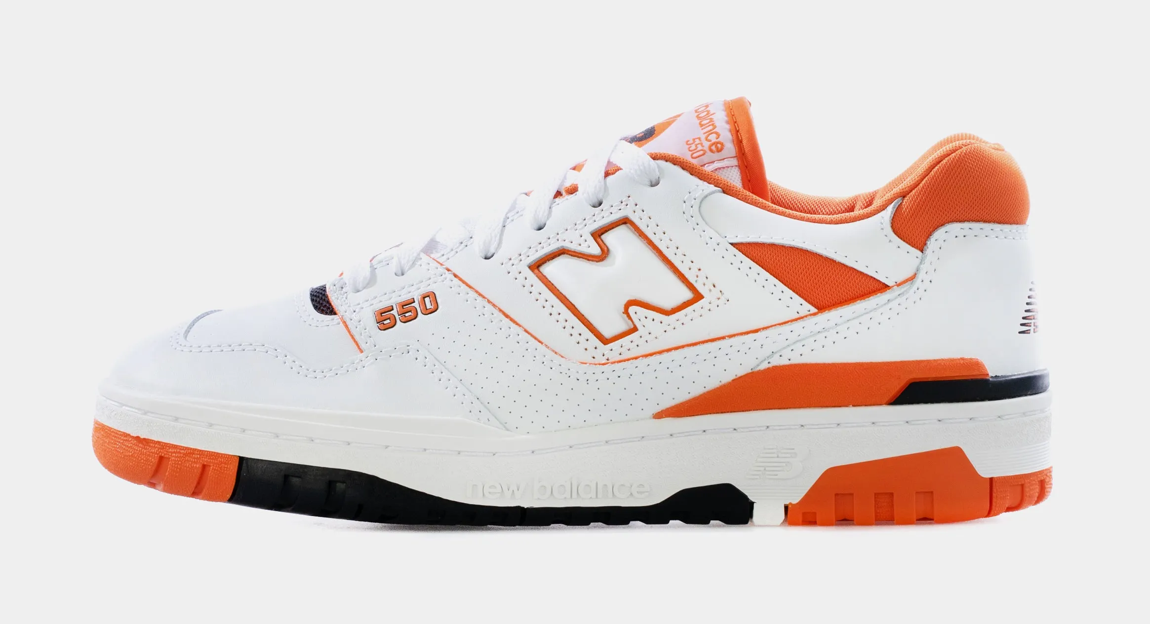 550 Syracuse Mens Lifestyle Shoes (White/Orange)