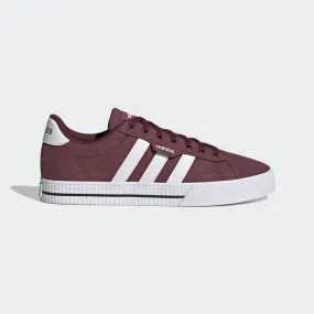 ADIDAS MEN'S DAILY 3.0 BURGENDY SHOES