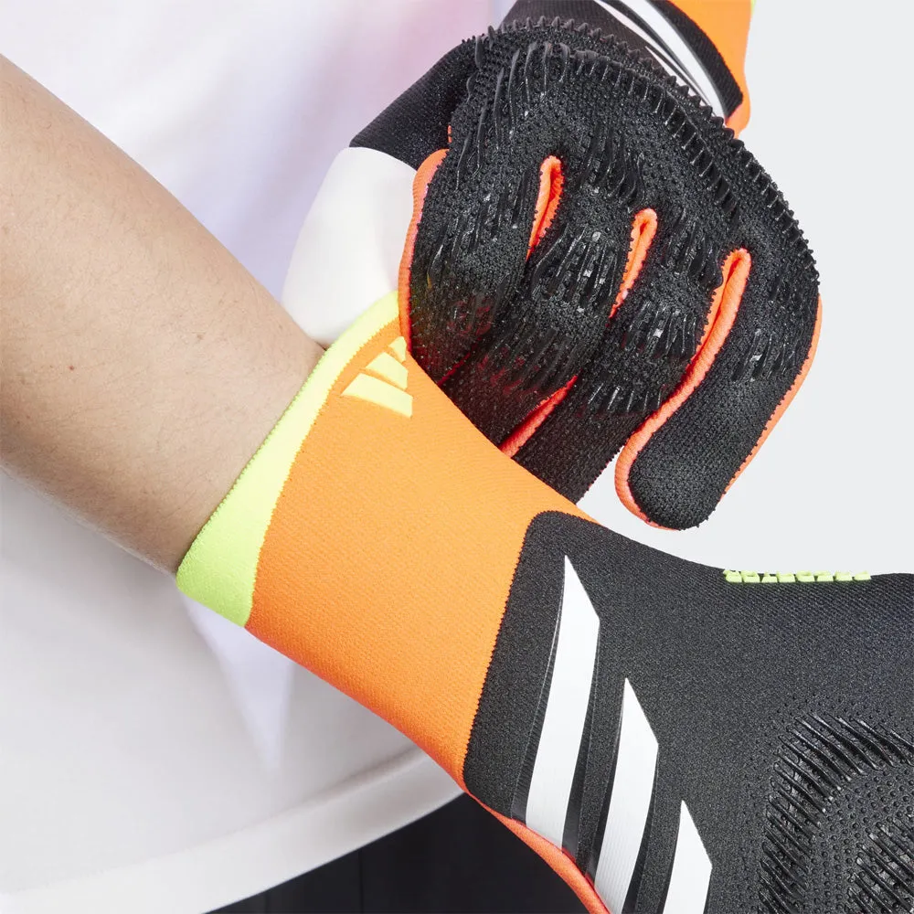 Adidas Predator Pro GK Glove (Black/Solar Red/Solar Yellow)