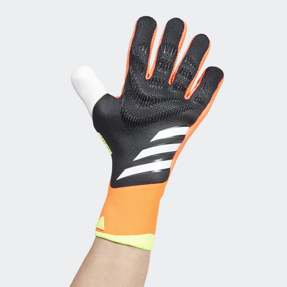 Adidas Predator Pro GK Glove (Black/Solar Red/Solar Yellow)