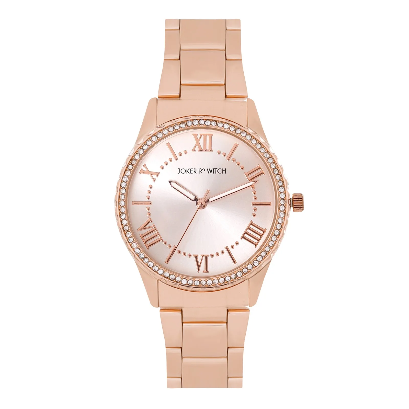 Adrenalina All Rosegold Metallic Strap Watch