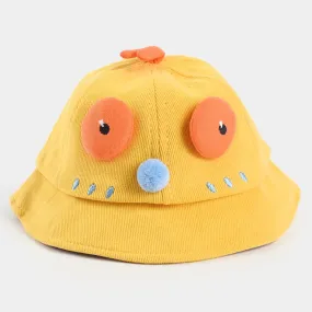 Baby Character Hat 9M  | Yellow