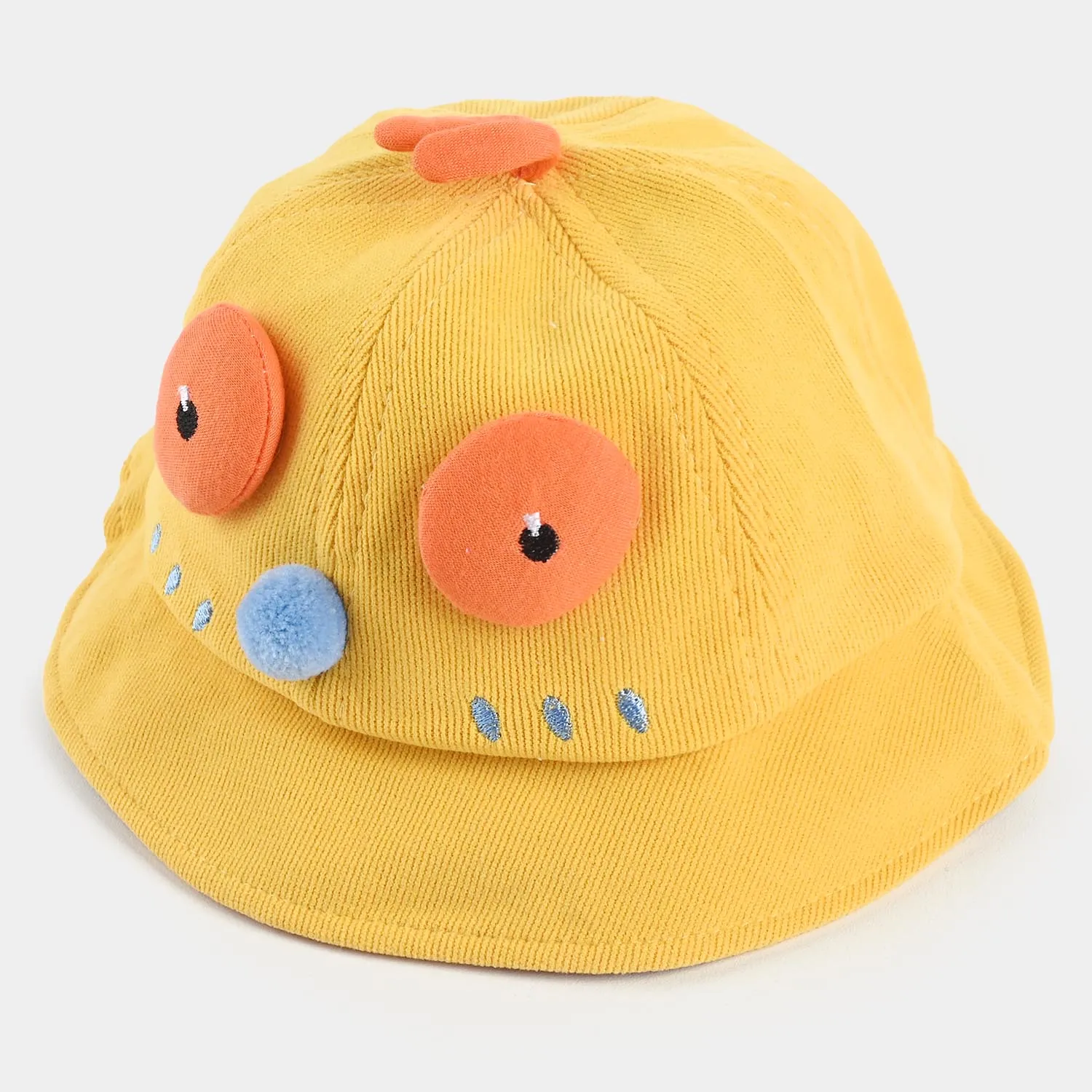 Baby Character Hat 9M  | Yellow