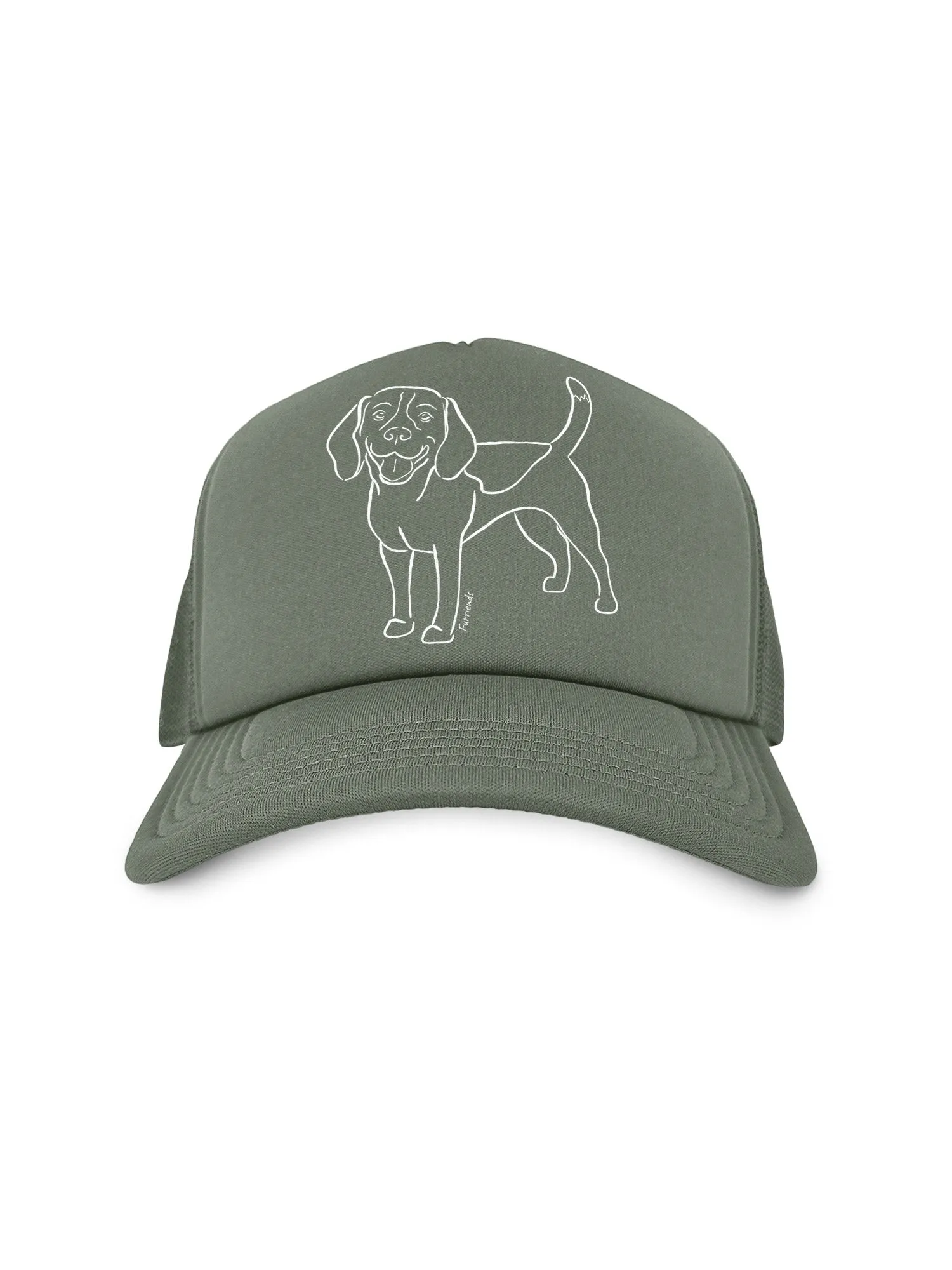 Beagle Foam Trucker Cap