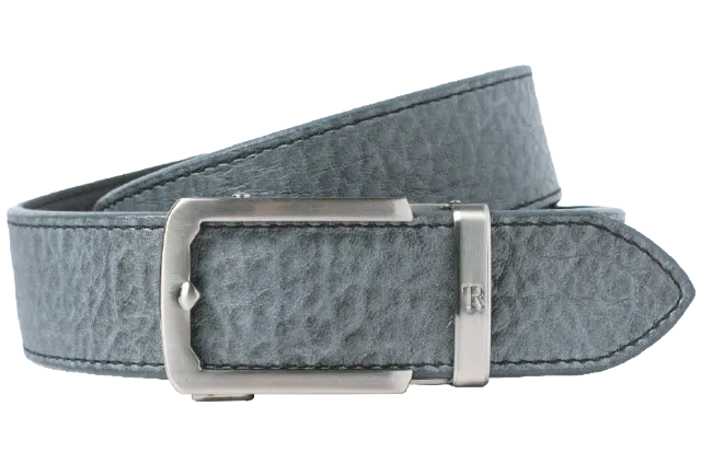 Bison Grey, 38mm Strap, Dress Belt