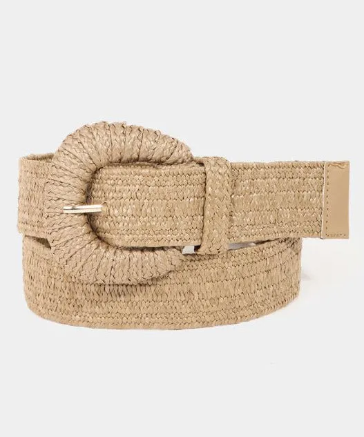 Braided Belt - Khaki