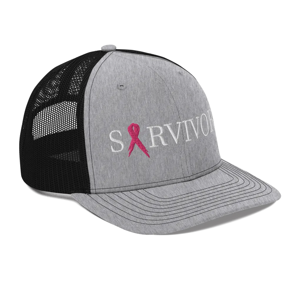 Breast Cancer Survivor Trucker Hat