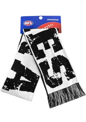 Burley Sekem AFL Collingwood Jacquard Supporter Scarf <br> SCJ5CO