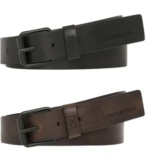 Calvin Klein Jeans Men's 'CKJ' Leather Belt