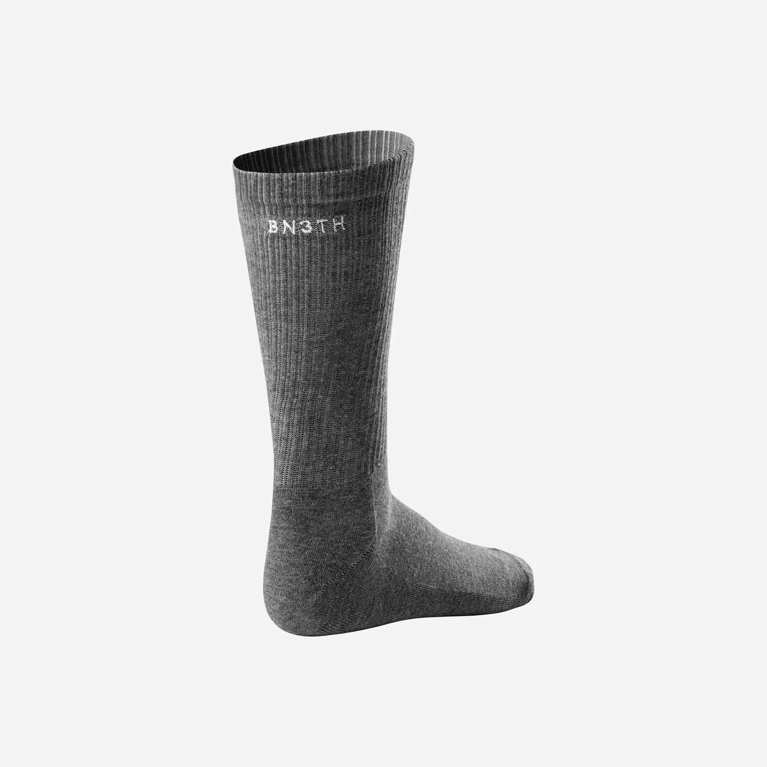 CLASSIC CREW SOCK: HEATHER GREY