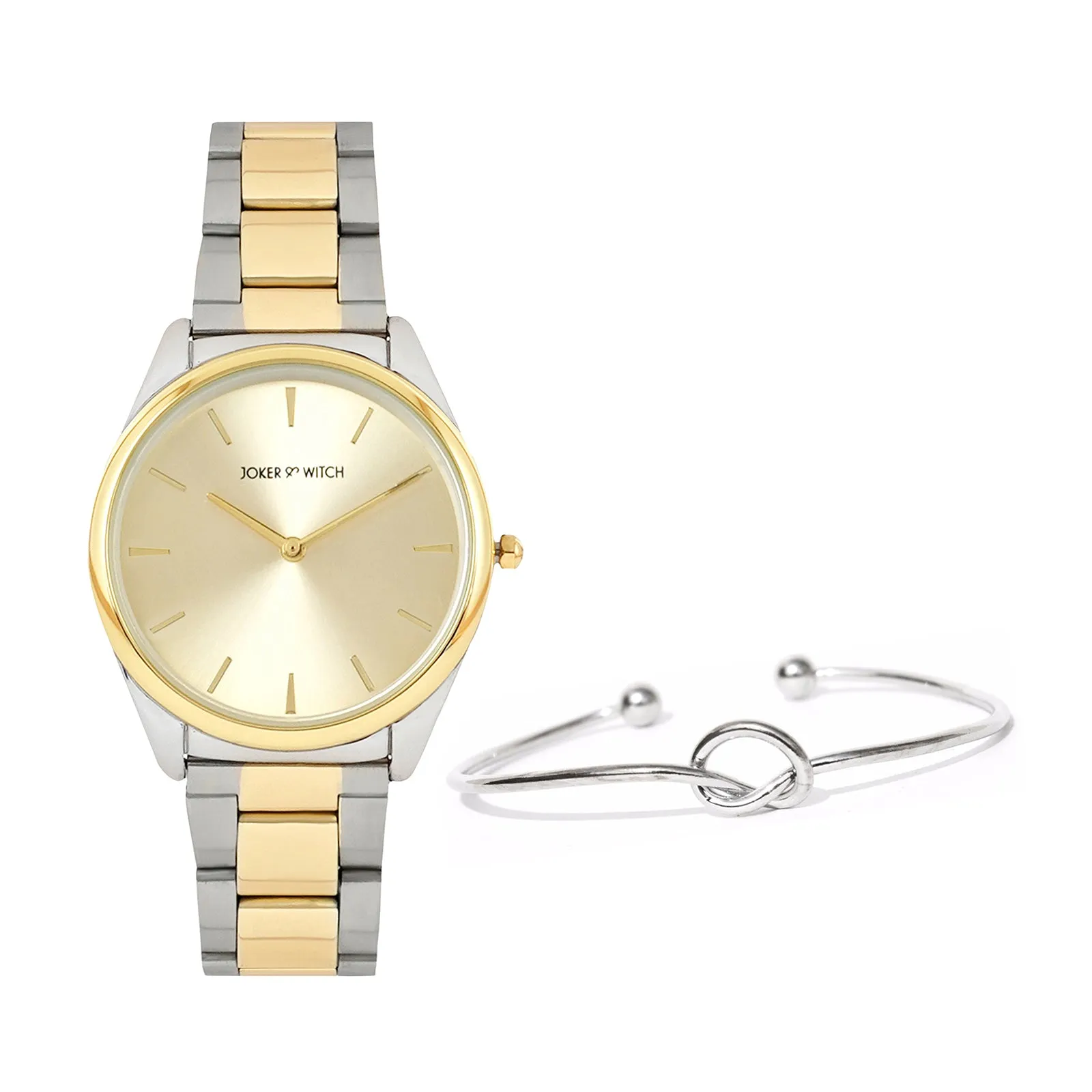 Clio Dualtone Watch Bracelet Stack