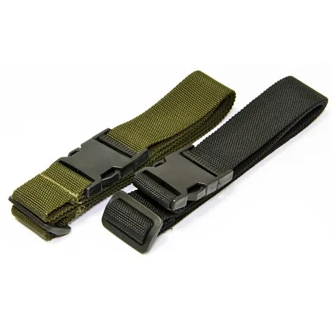 CLIP BUCKLE NYLON BELT - FITS UP TO 48