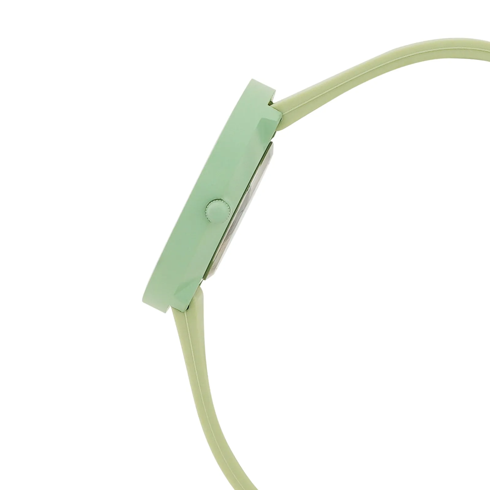 Duet Vibrance Green Silicone Strap Watch