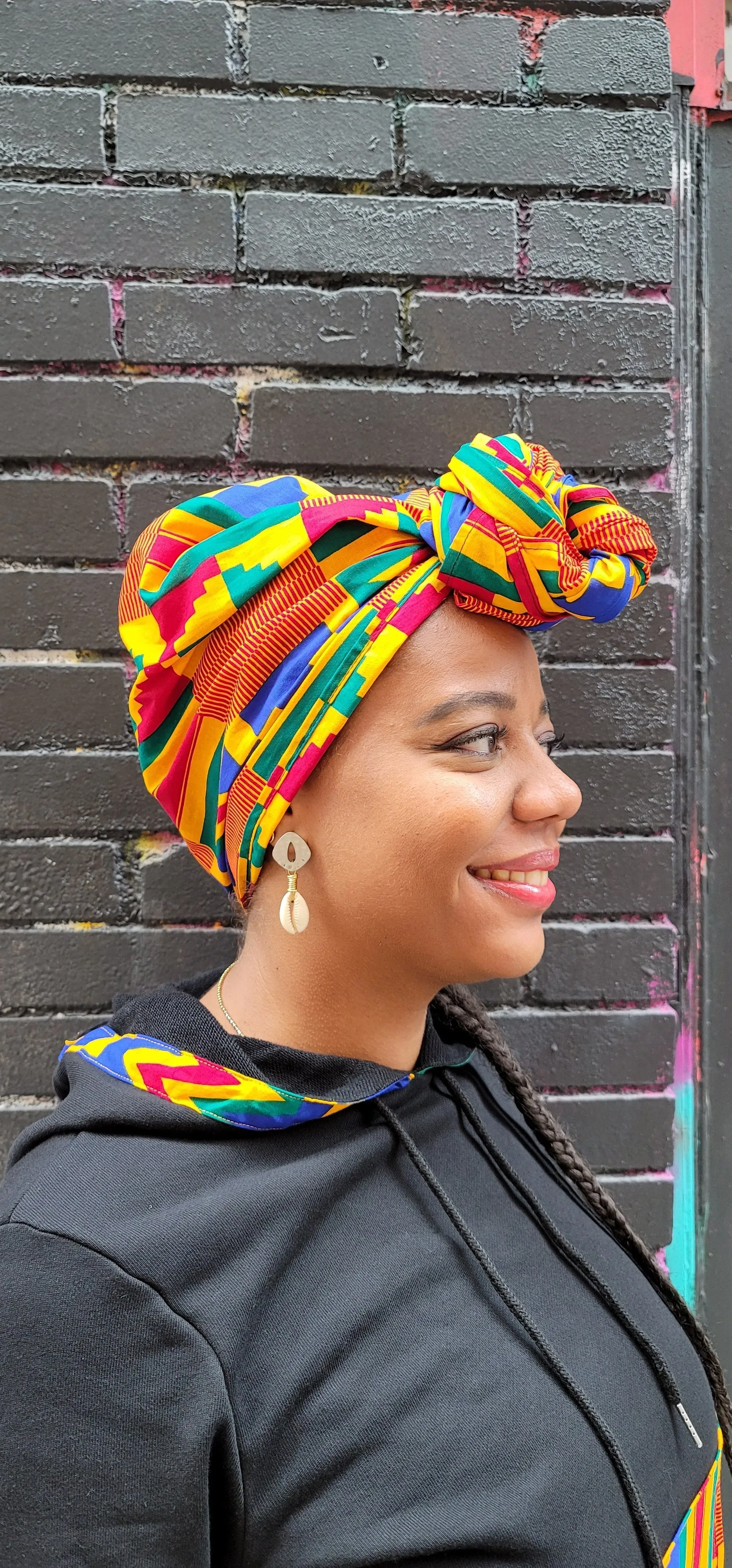 ENOWA AFRICAN PRINT HEADWRAP