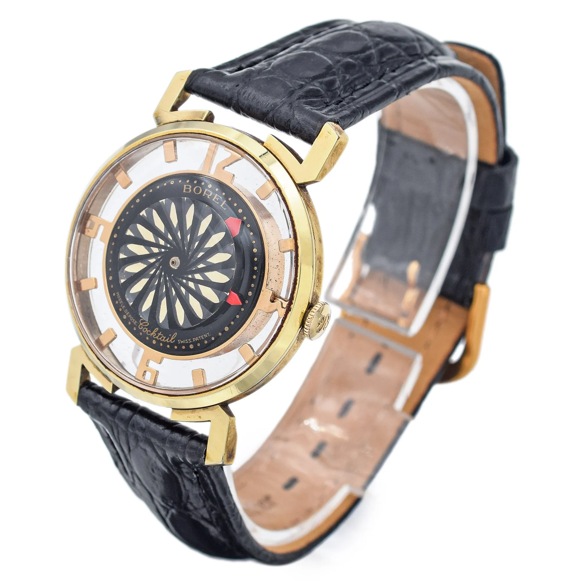 Ernest Borel by Synchron 17J Kaleidoscope Mystery Cocktail Automatic Watch