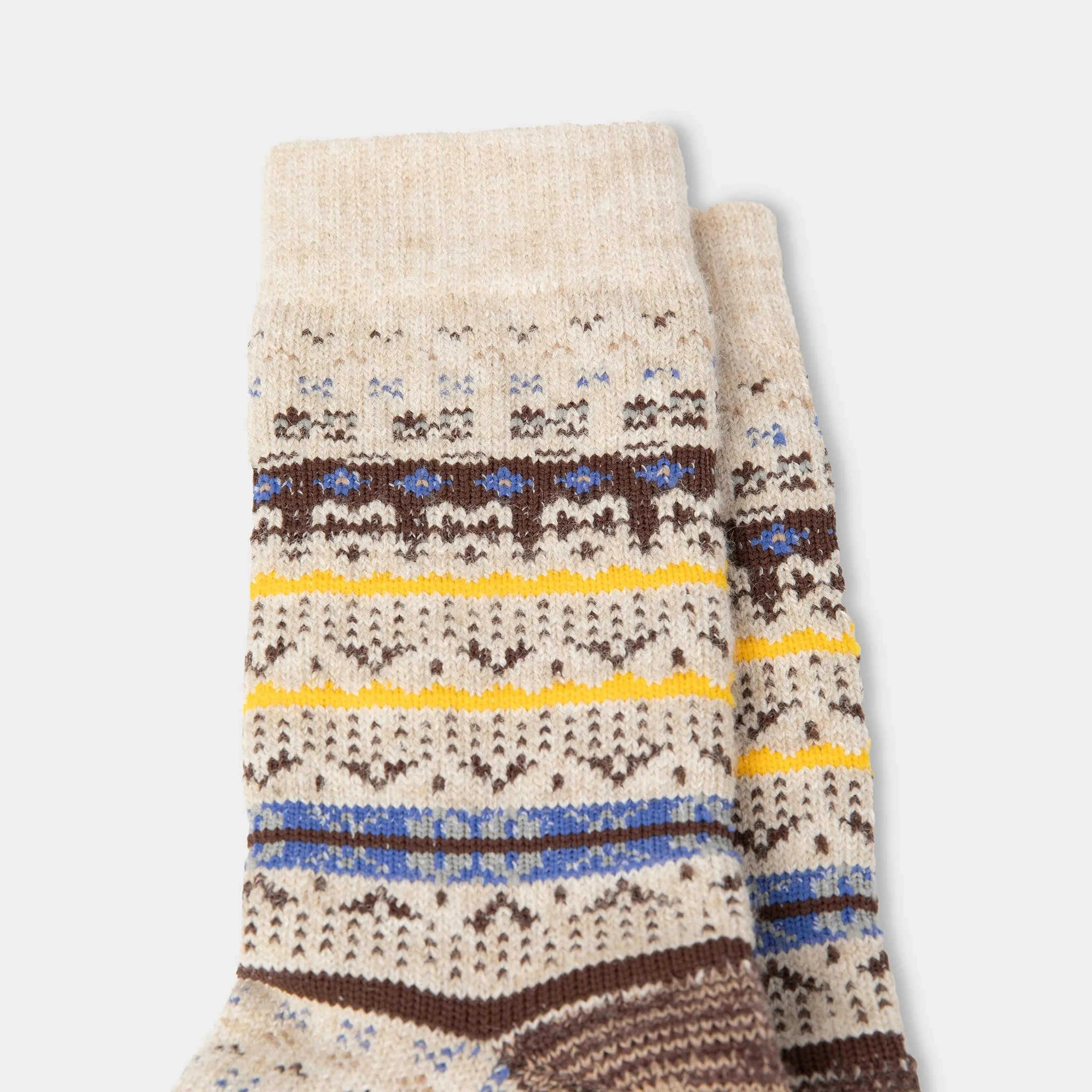 Fair Isle Sock