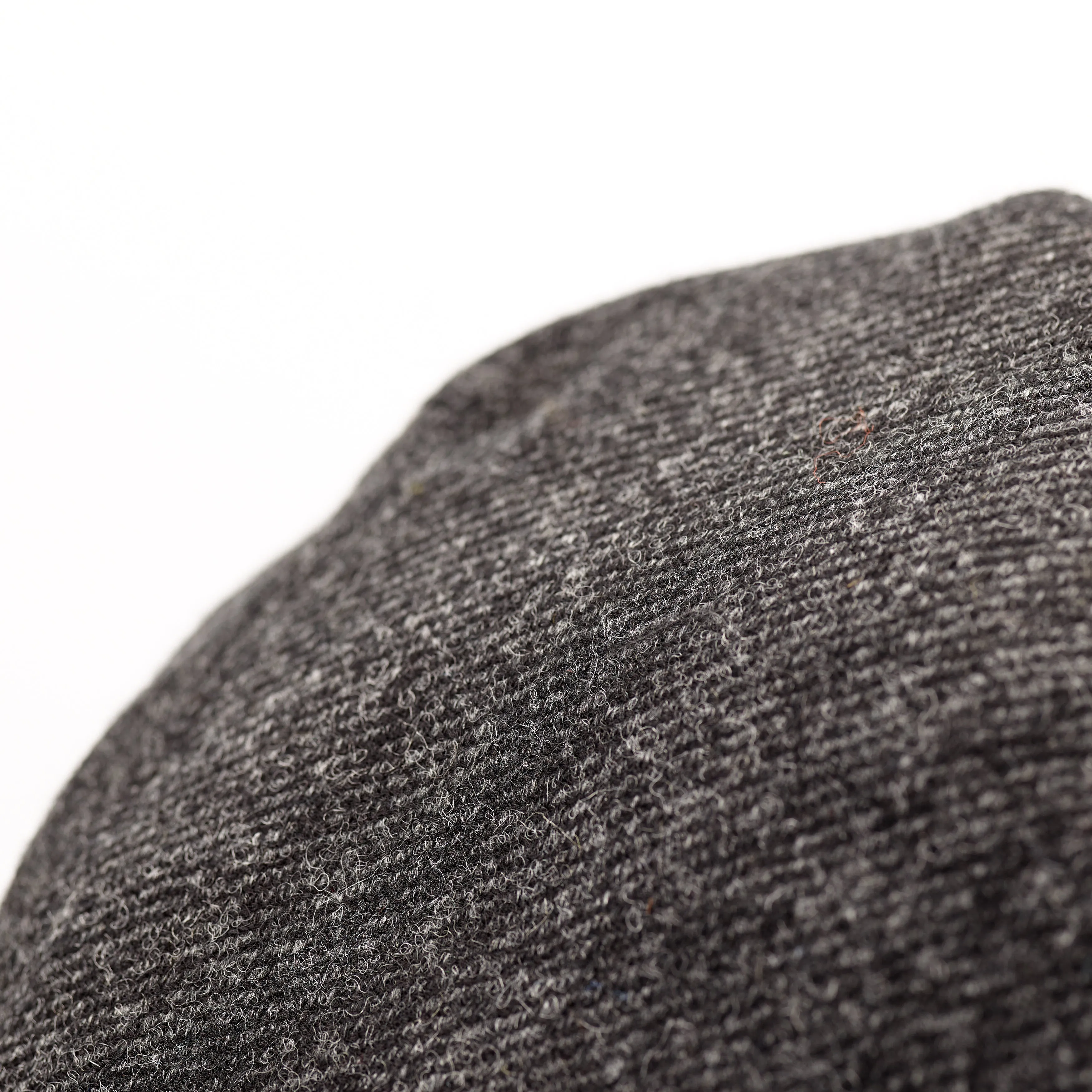 Fox Tweed Classic Cap In Charcoal Twill