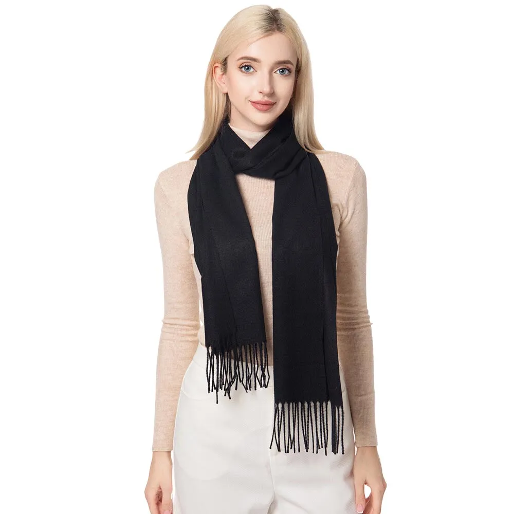 Gorgeous Solid Oblong Scarf