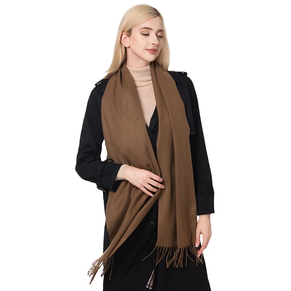 Gorgeous Solid Oblong Scarf