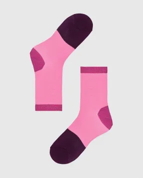 Liza Ankle Sock Pink