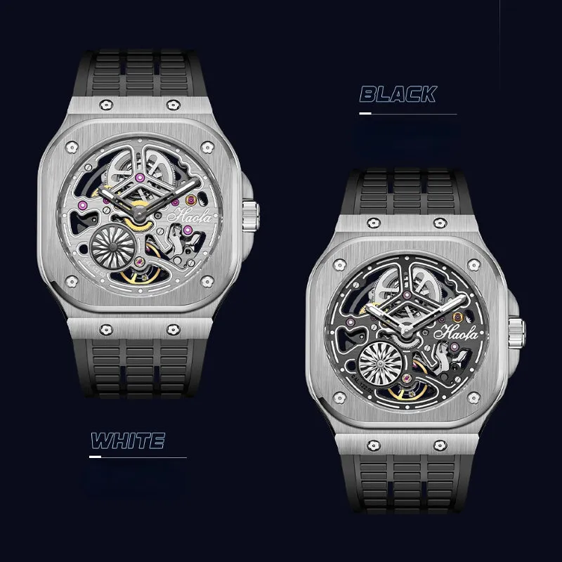 Men's Double-Sided Skeleton Watch