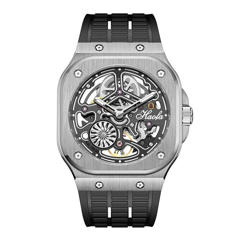 Men's Double-Sided Skeleton Watch