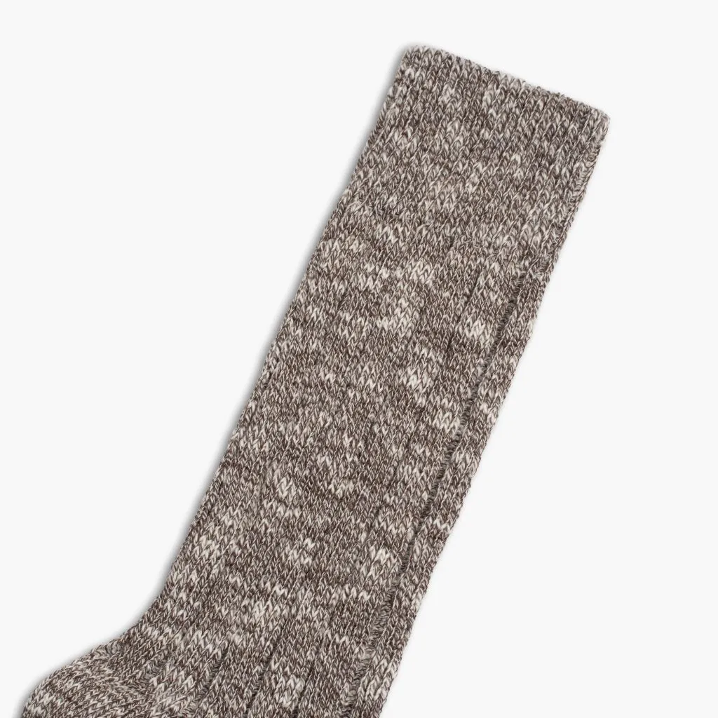 Men's Sodello Classic Boot Sock | Brown