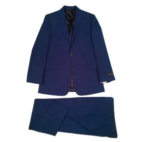 Michael Kors Boys Blue Wool Suit U0002