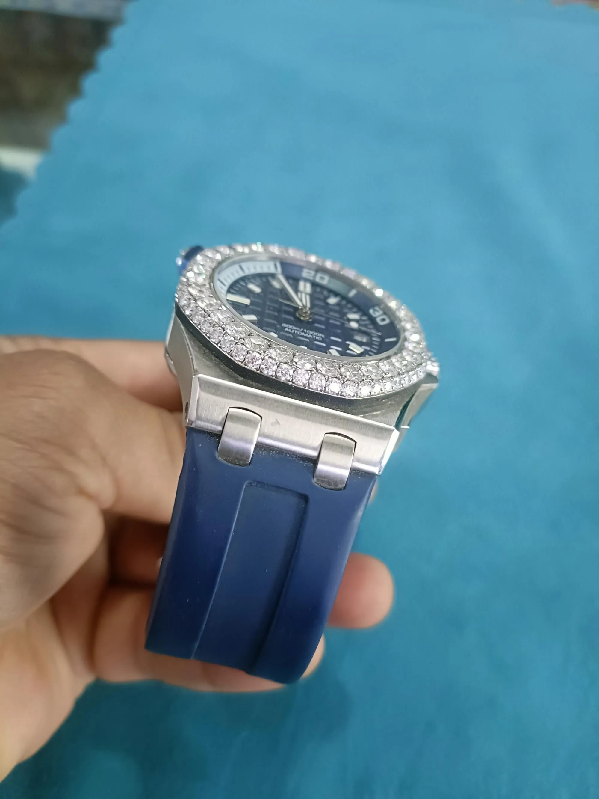 Moissanite watch | diamond watch(W-32)