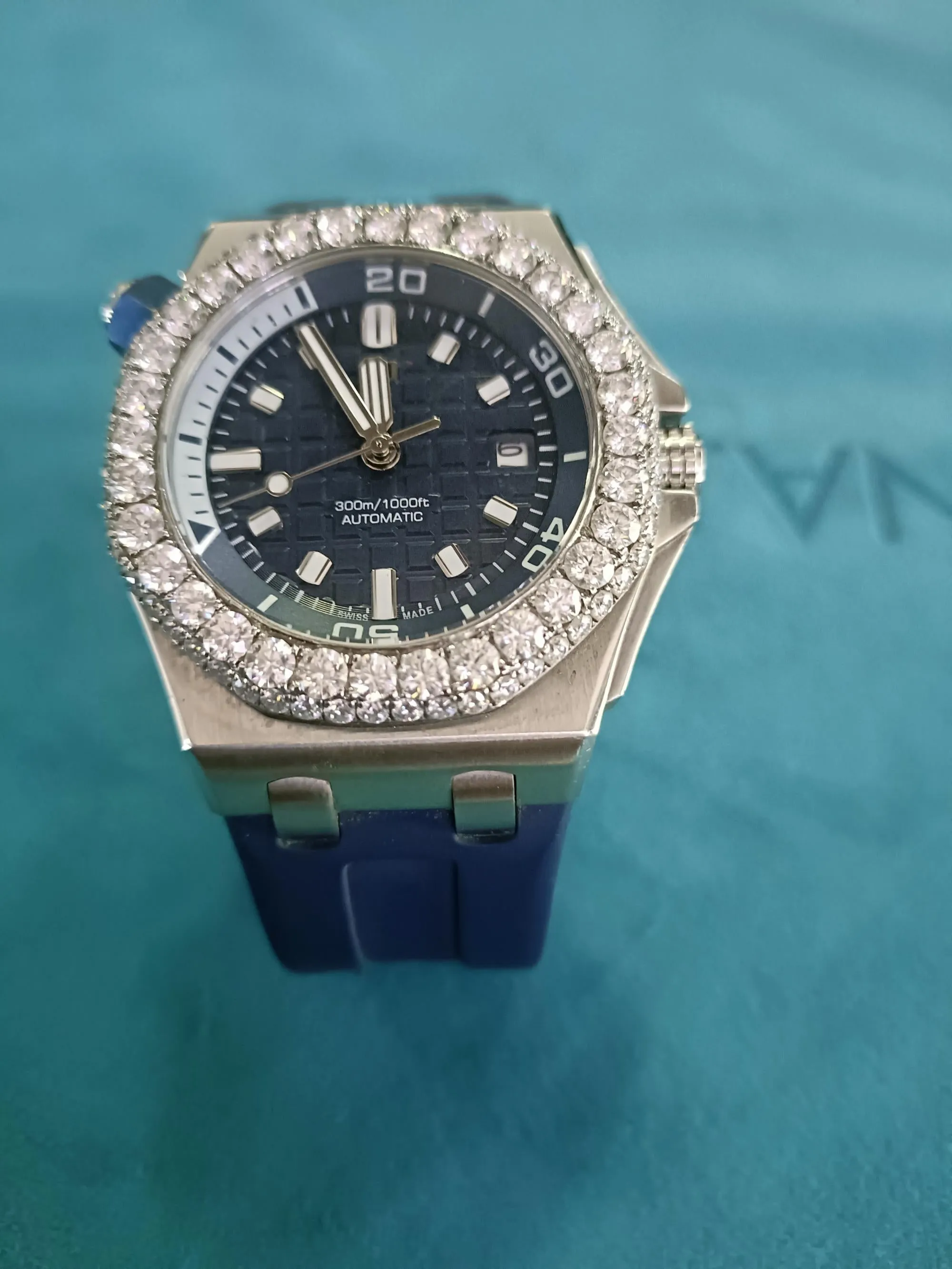 Moissanite watch | diamond watch(W-32)