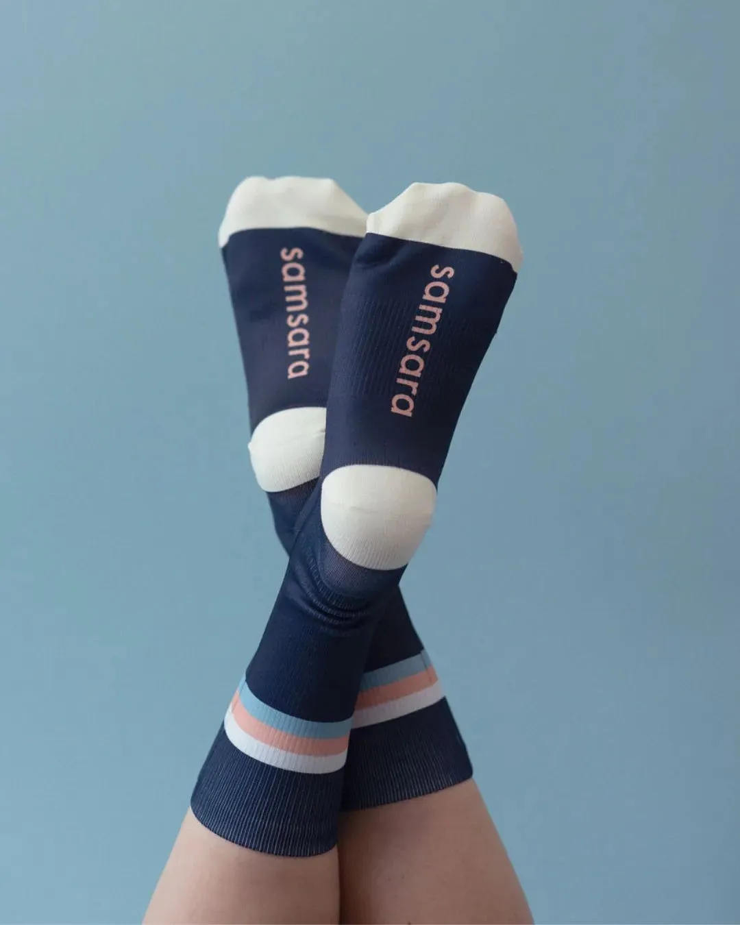 Performance Crew Socks - Victory Stripe