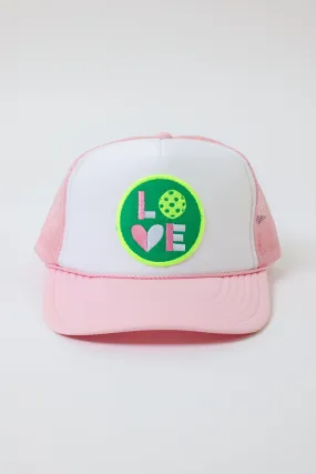 Pickleball Love Trucker Hat