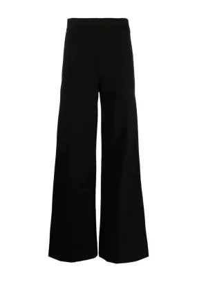 Rag & Bone Irina Ponte Wide Leg Pants - Black