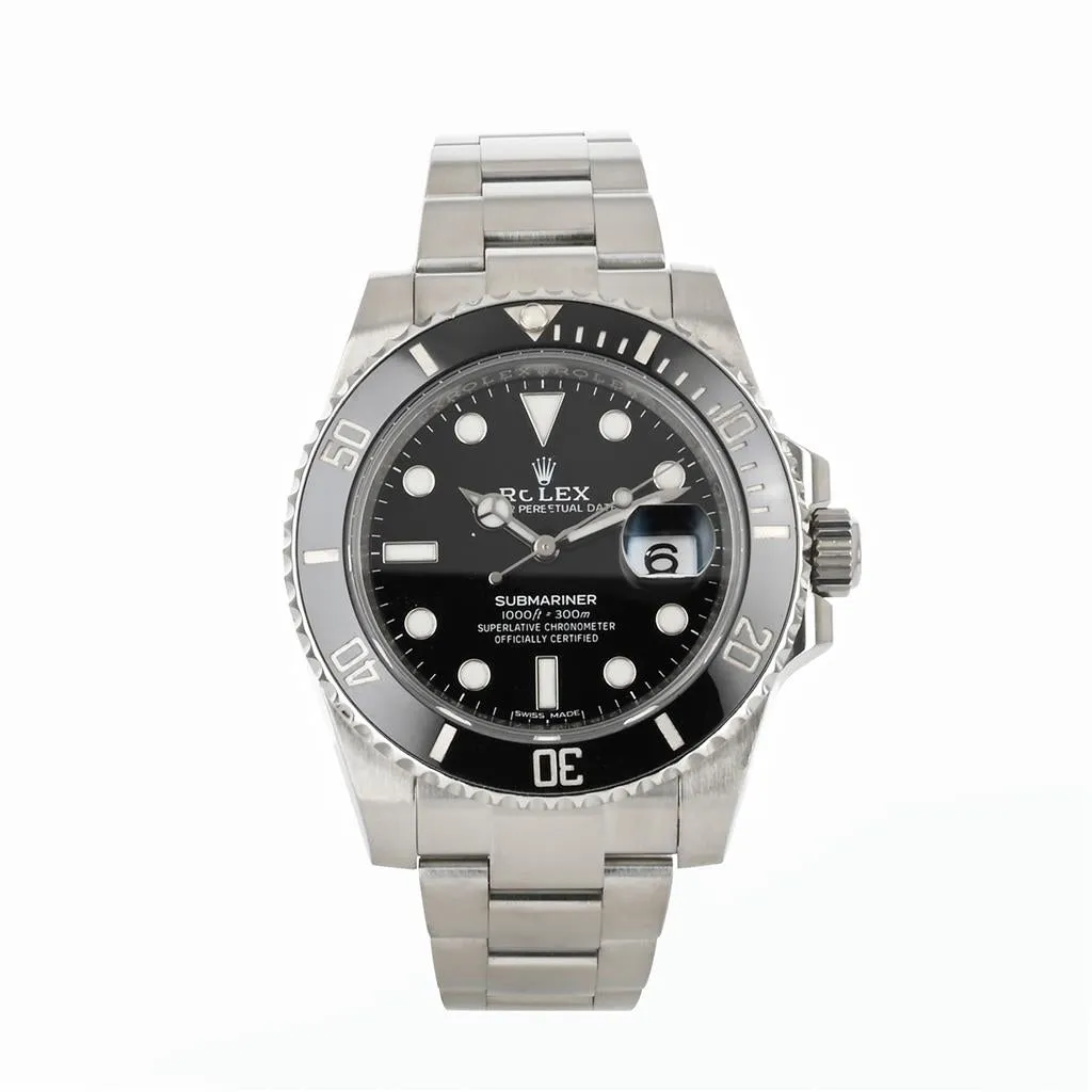 Rolex | 40mm Submariner Date, Black Dial, Stainless Steel Oyster Bracelet - 116610LN