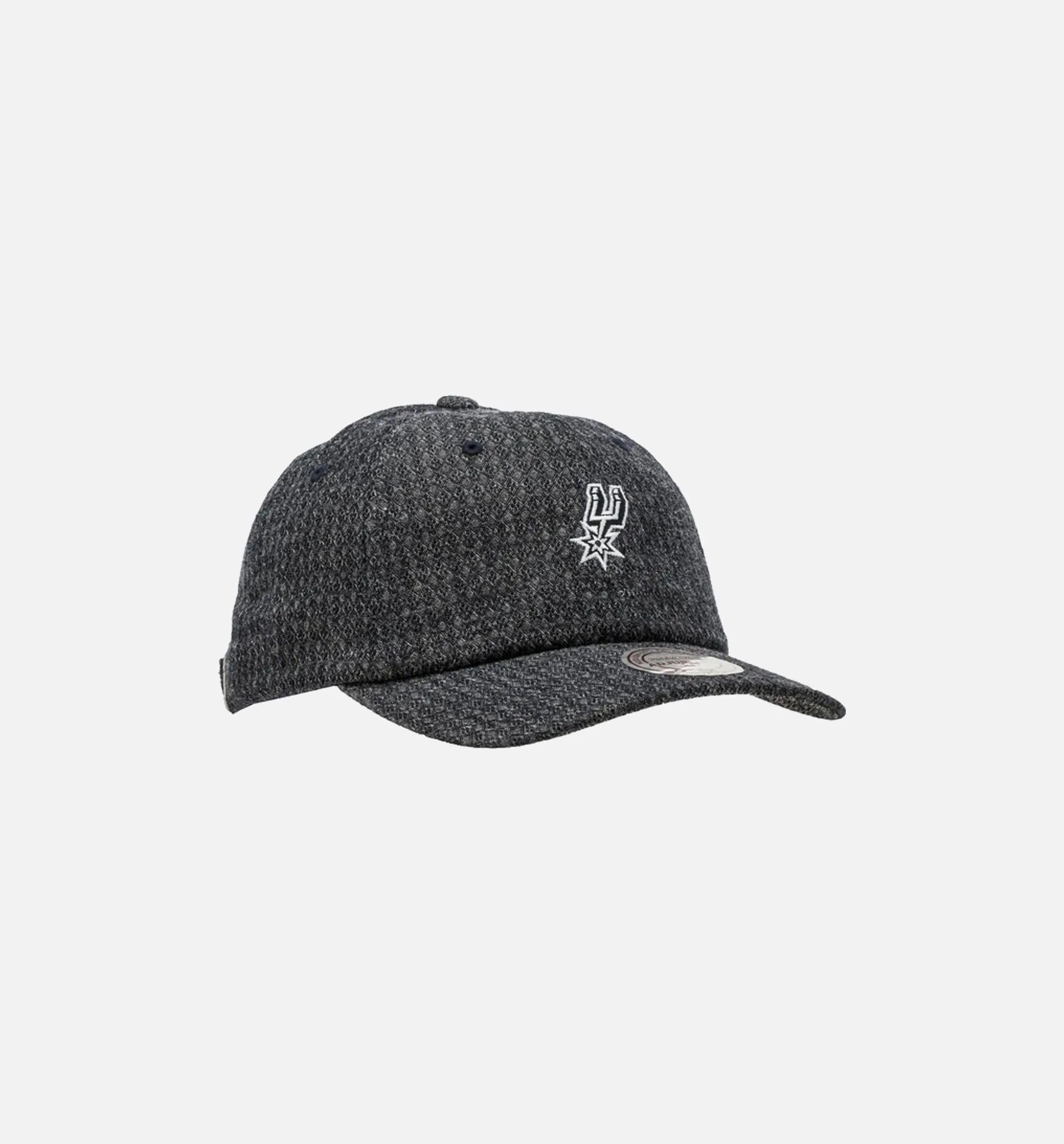 San Antonio Spurs NBA Slouched Strapback Men's - Black/White