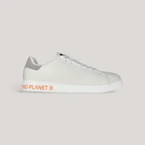 Sandford 'Planet B' Fabric Sneakers - Off White | Men's