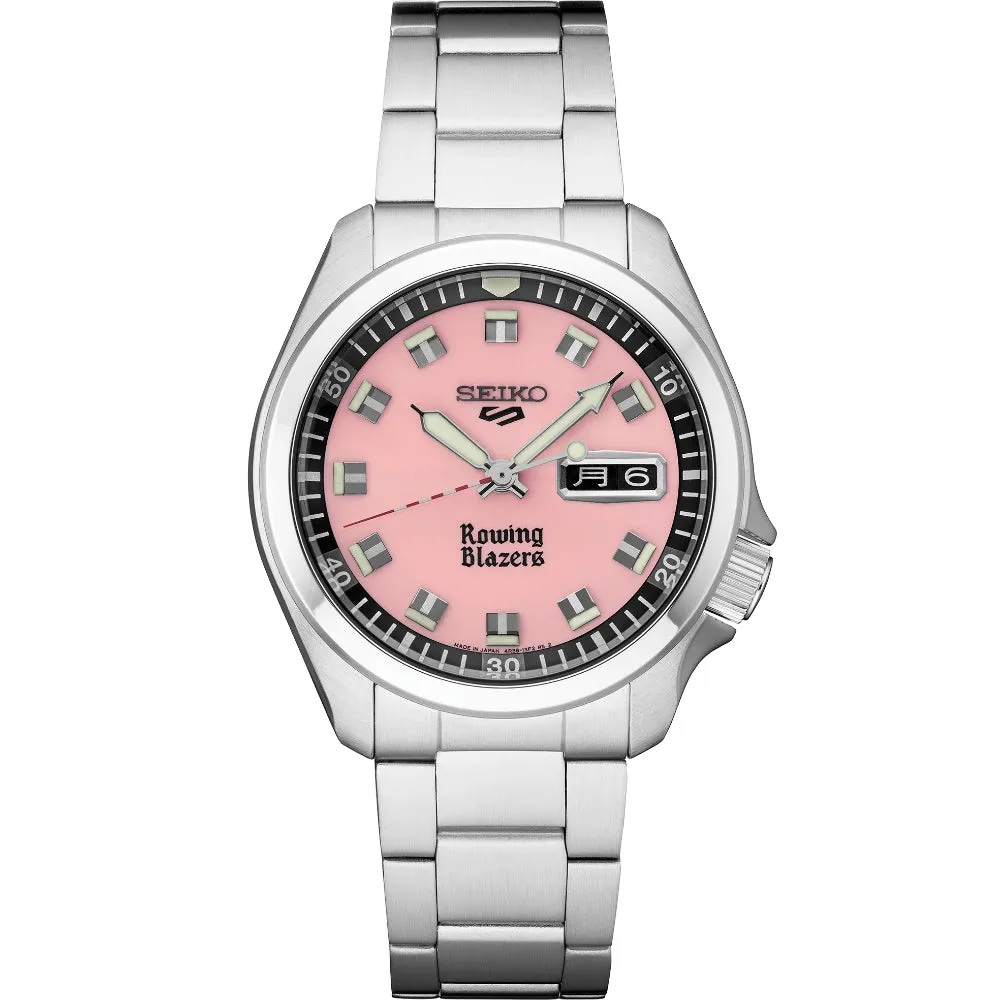 Seiko 5 Sports Rowing Blazers Limited Edition with Extra Strap