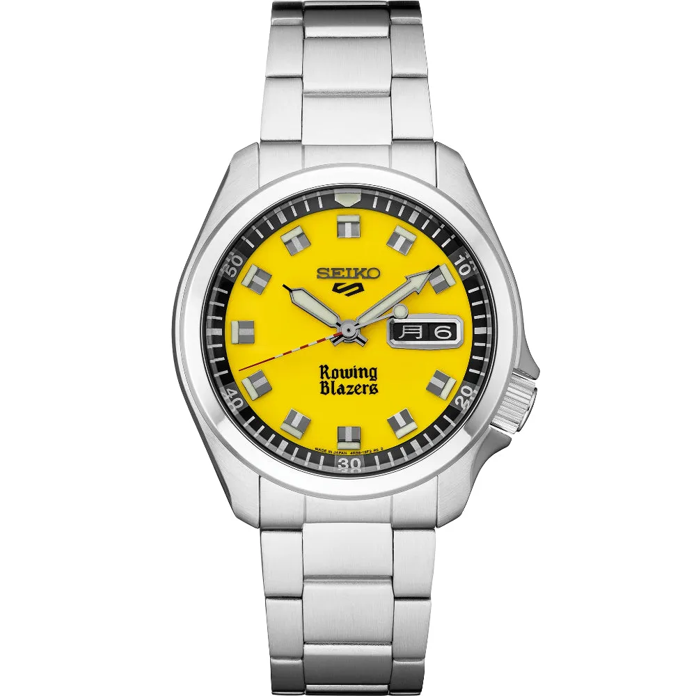 Seiko 5 Sports Rowing Blazers Limited Edition with Extra Strap