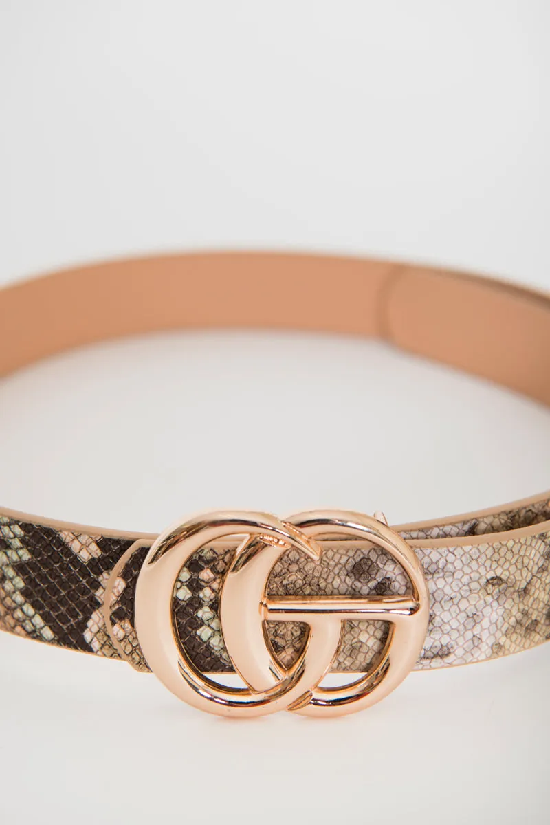 Snakeskin Belt