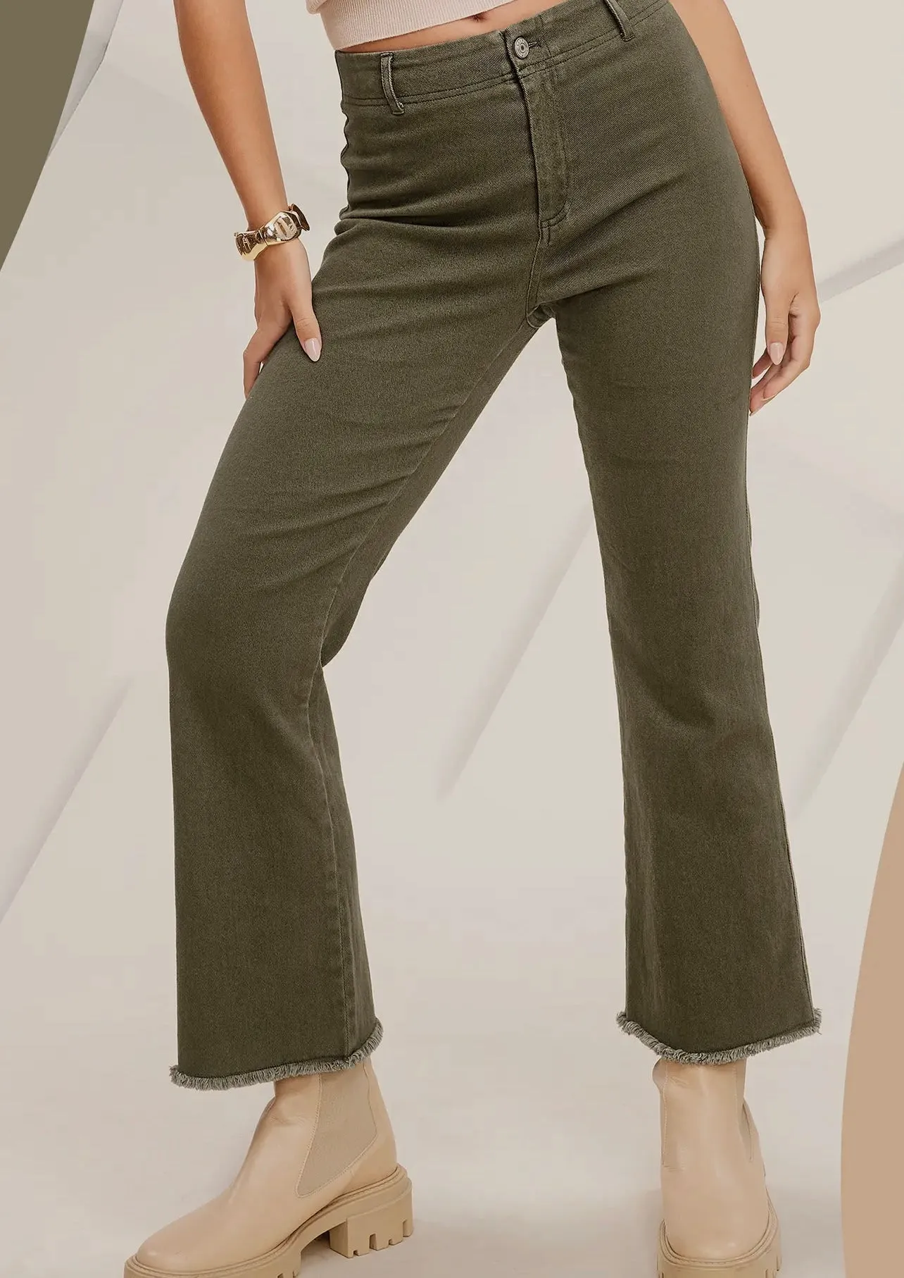 Sophia High Rise Soft Washed Stretchy Pants