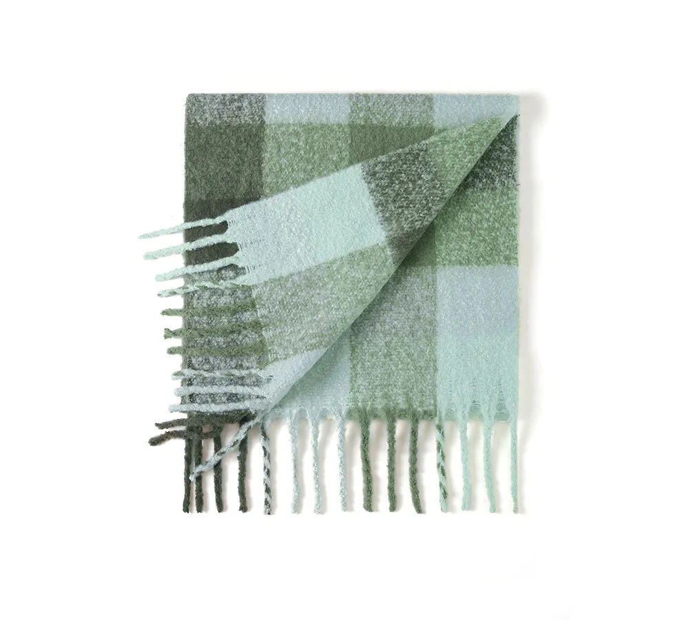 TARRAMARRA Soft Checked Plaid Shawls