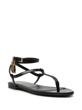 Tom Ford Padlock Flat Sandal