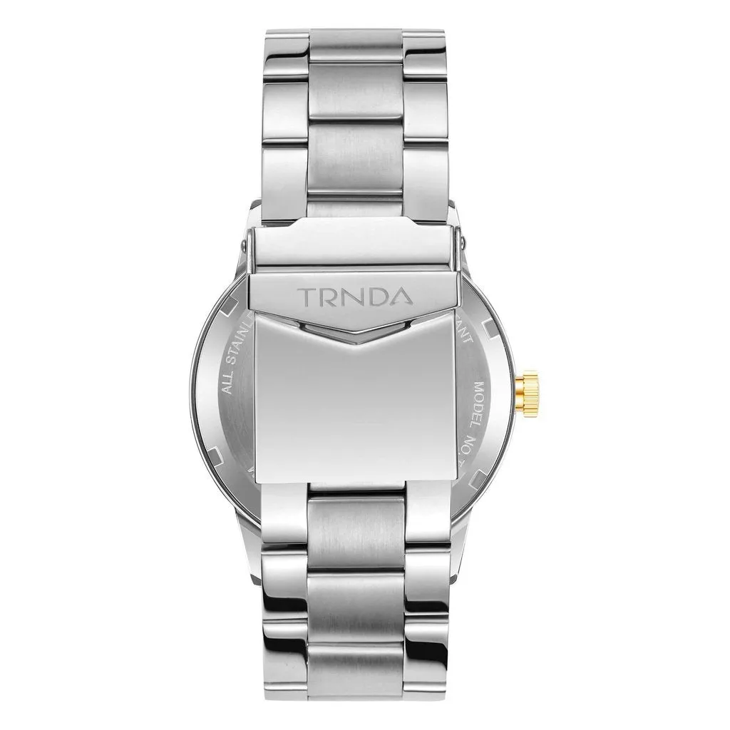 Trnda Stainless Steel Men's Watch TR002G5S2-B8S