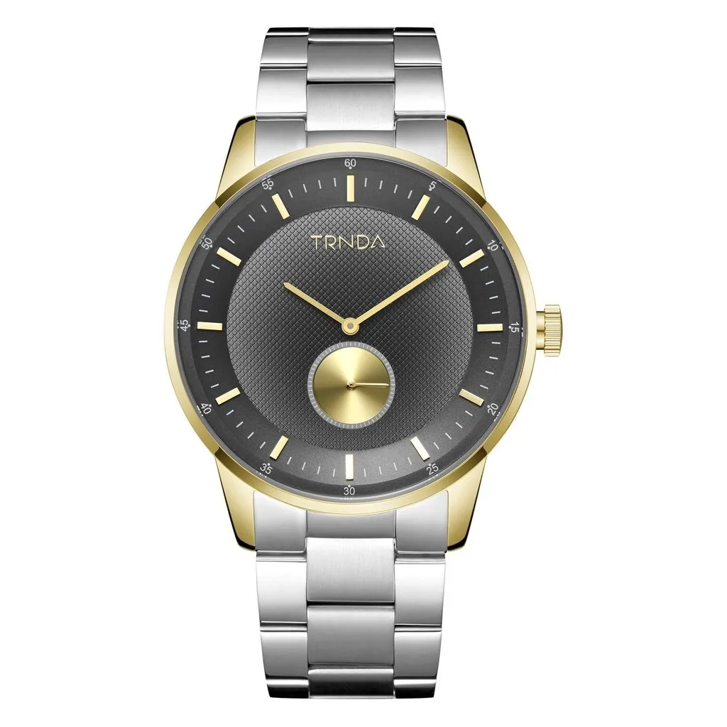 Trnda Stainless Steel Men's Watch TR002G5S2-B8S