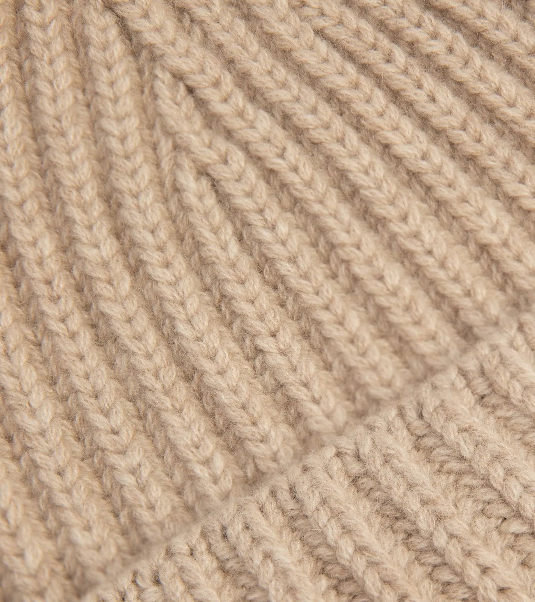 Trunk Cashmere Watch Cap: Beige