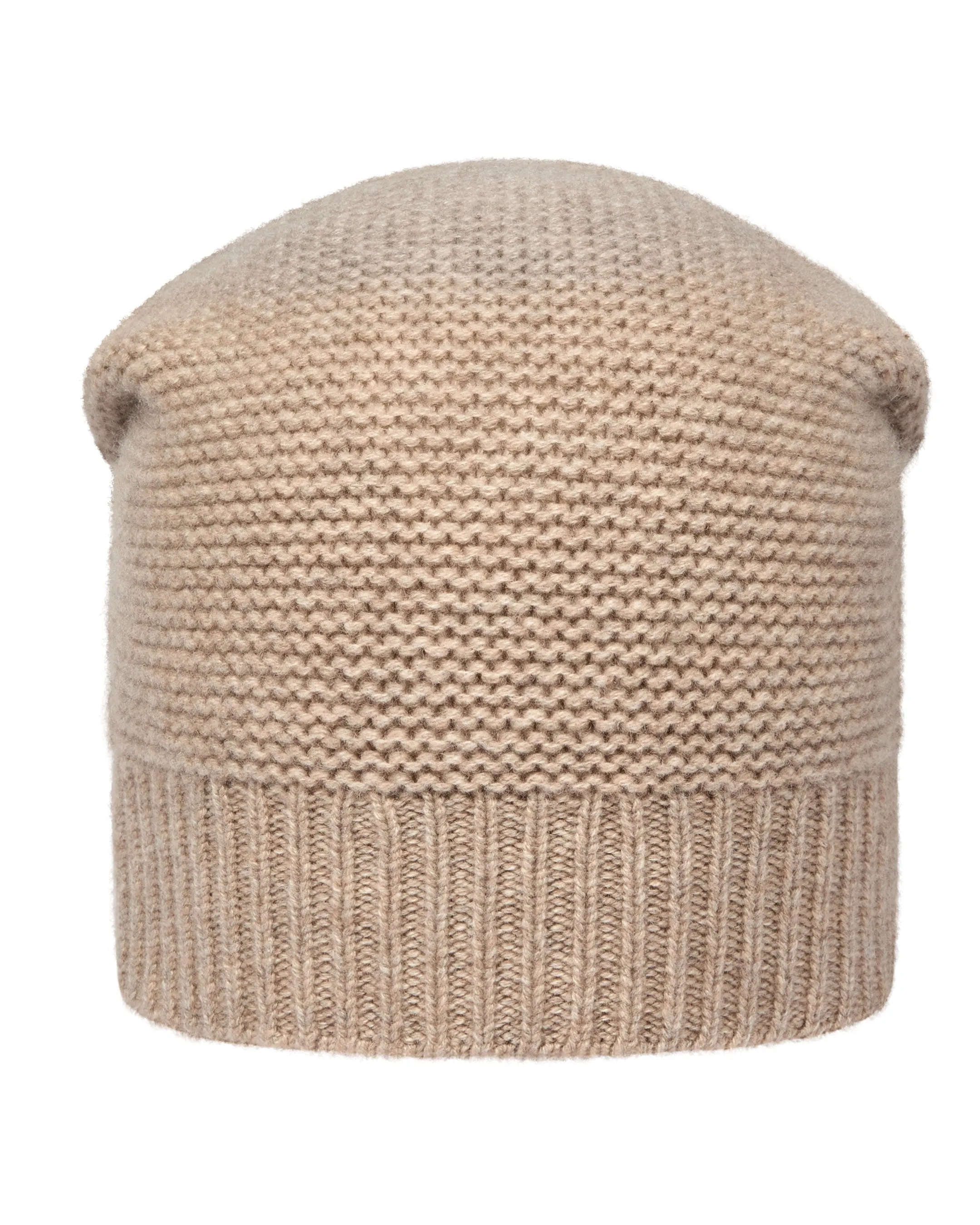 Unisex Beanie Cashmere Hat Oatmeal Brown