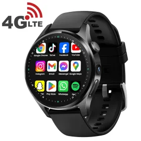 VALDUS 4G Android Phone Smart Watch X300 PRO GPS WIFI Dual Camera Womens Mens X300 PRO Round Smart watch