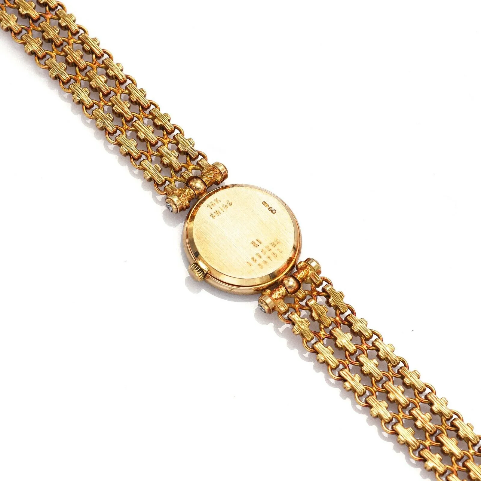 Van Cleef & Arpels Lady's 18K Gold Diamond La Collection Quartz Watch 21 mm