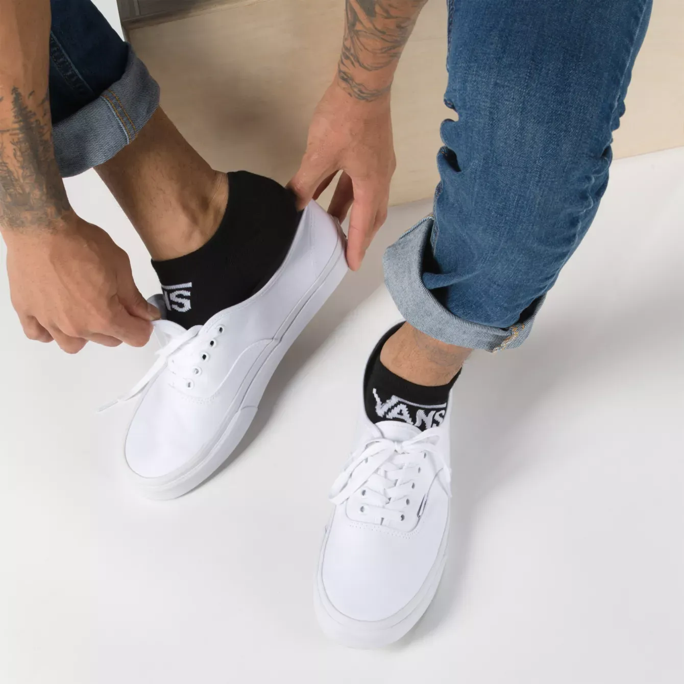 Vans Classic Kick No Show Socks (3 Pack)