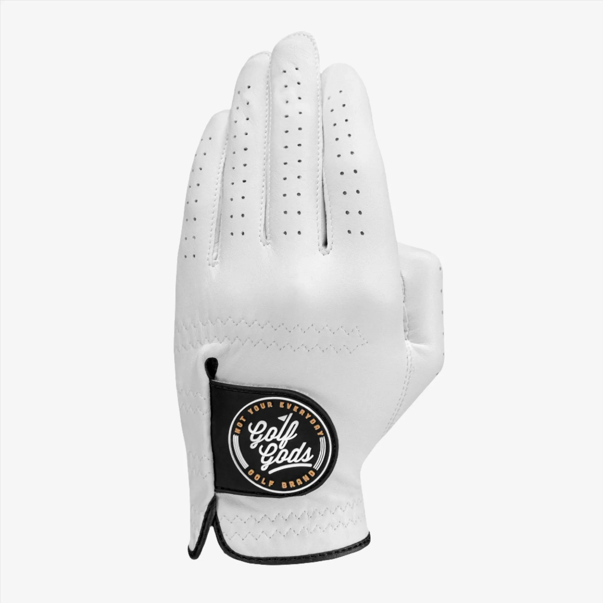 White Cabretta Leather Golf Glove